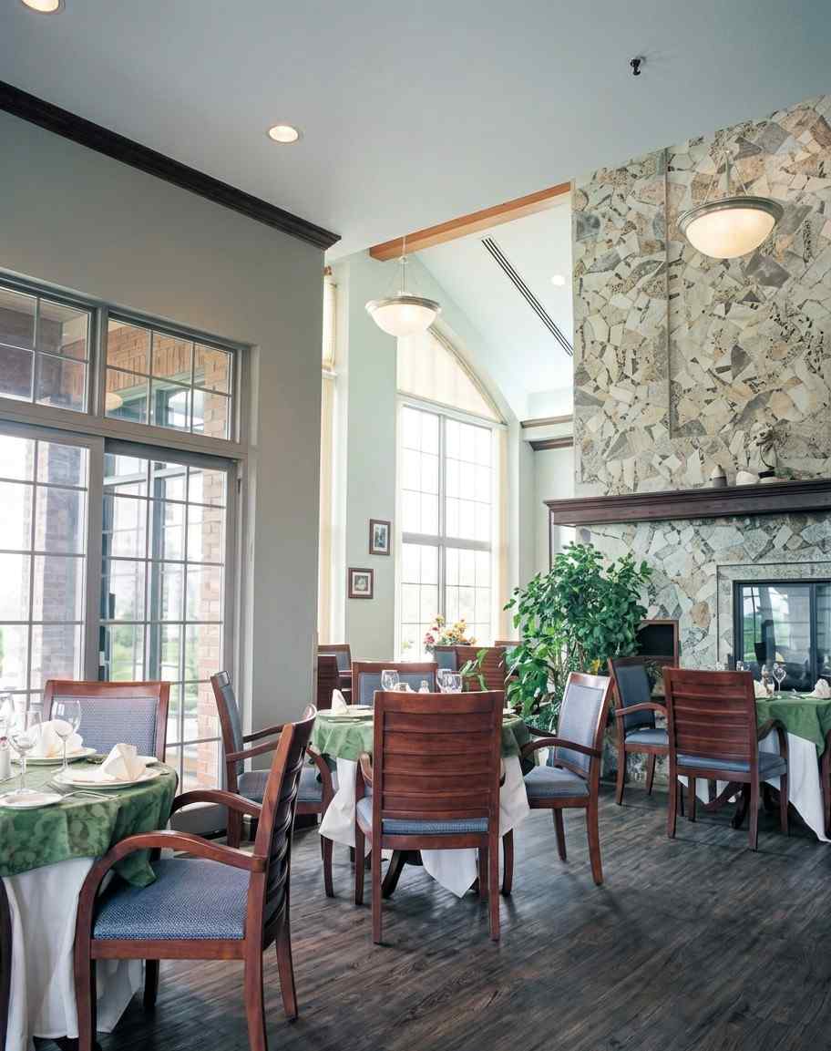 Clubhouse dining room