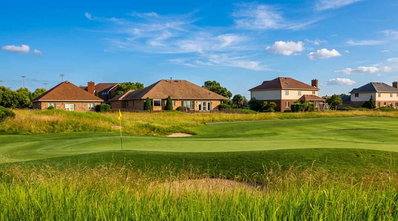 Golf course homes