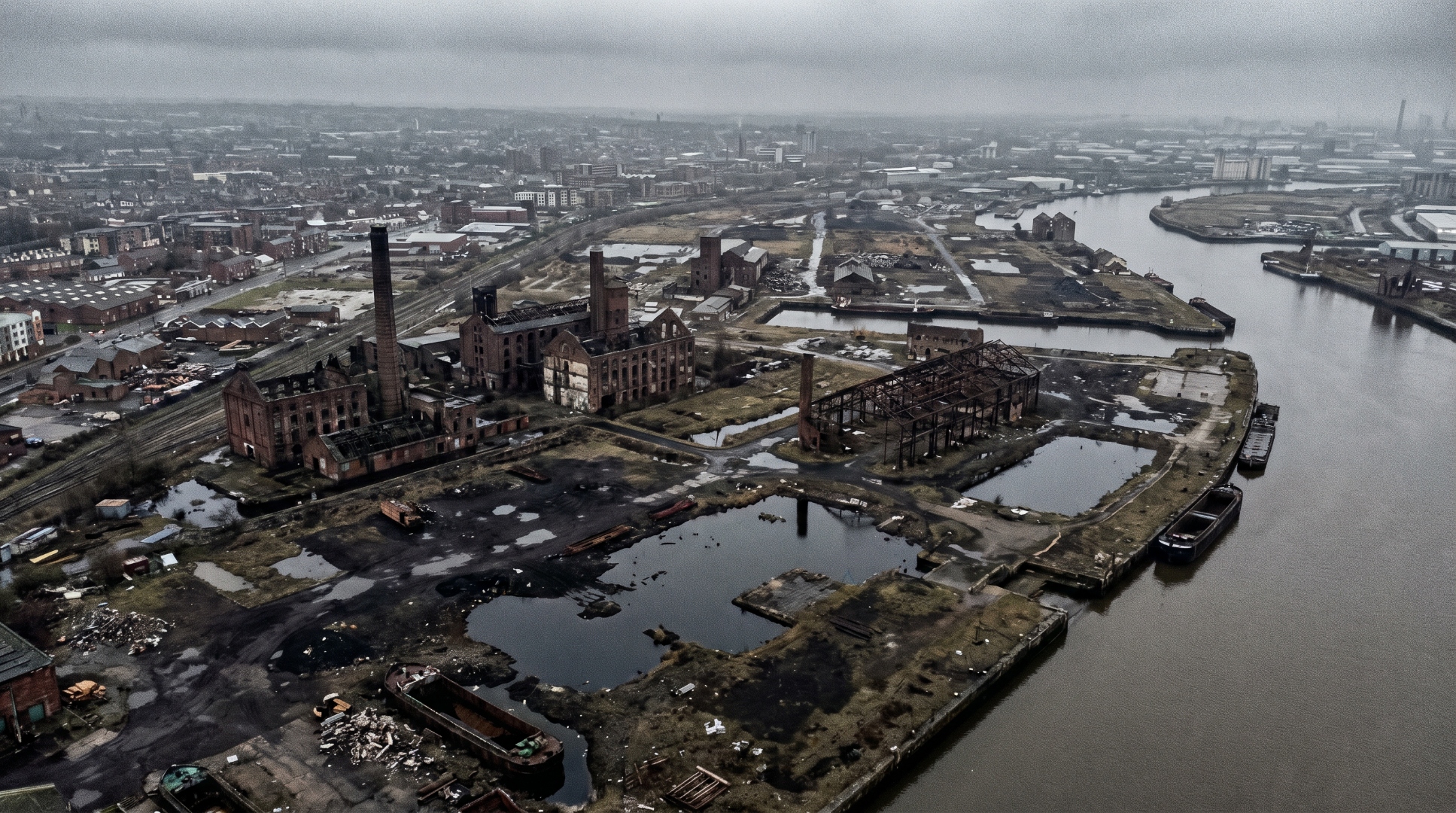 Industrial-scale coastal contamination